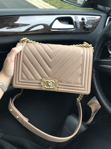 chanel boy bag beige|Chanel boy bag inside.